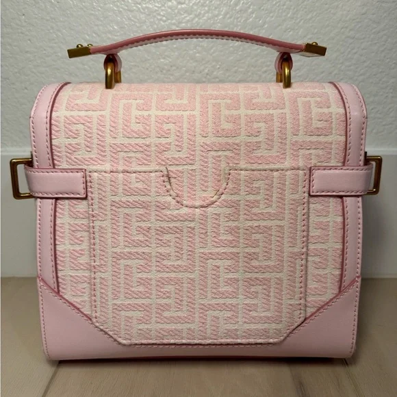 Balmain Pink Satchel with Gold Hardware - Picture 2 of 4